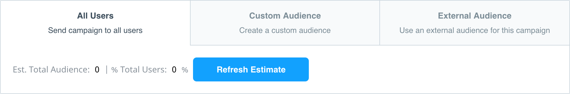 campaign audience builder