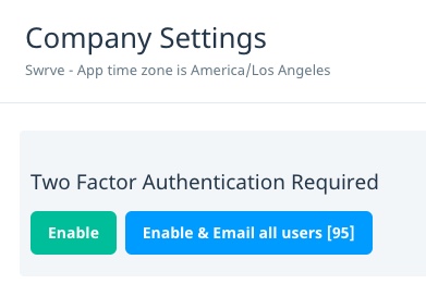 Company Settings new
