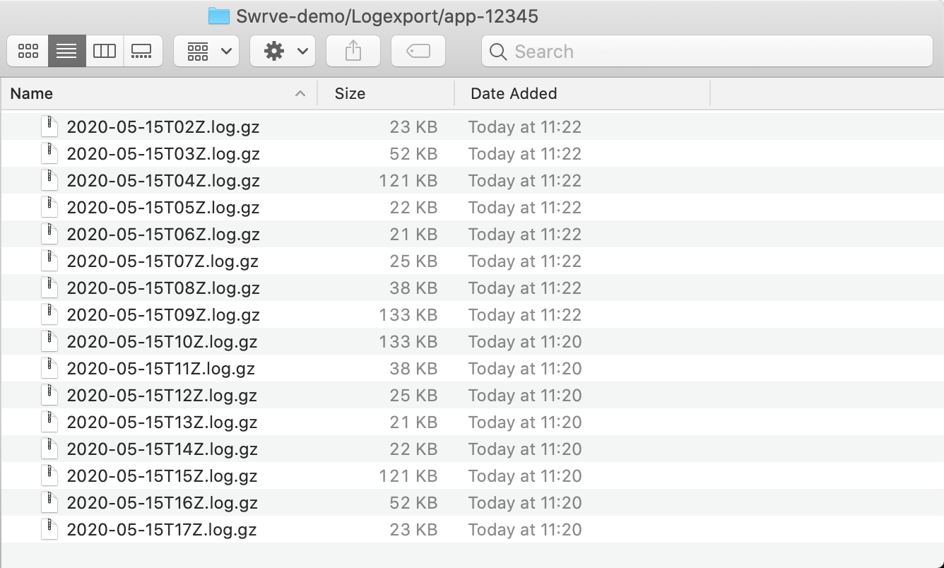 Log Exports