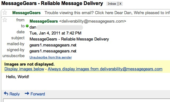 Gmail unsubscribe header