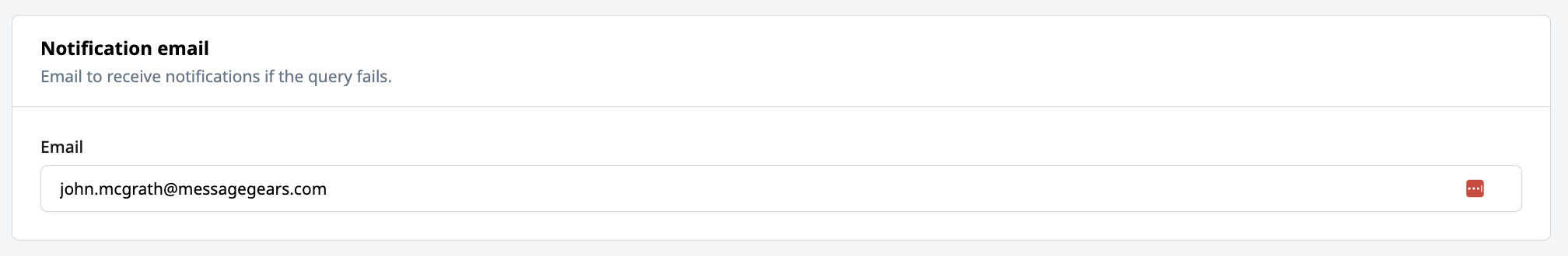 Get notified if an event sync fails
