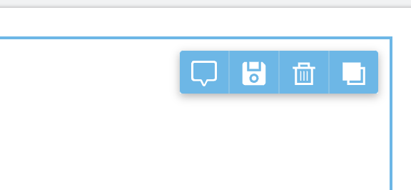 saved rows save option